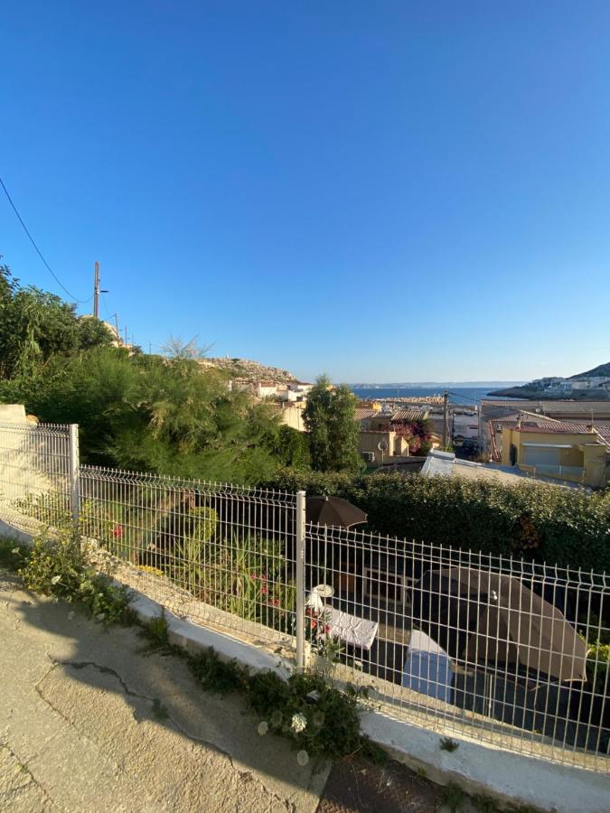 מרסיי Au Coeur Du Parc National Du Massif Des Calanques, La Flibuste Des Goudes, Maison 2 Chambres, Climatisee, Jardins, Solarium, Proche Plage, Large Vue Mer מראה חיצוני תמונה