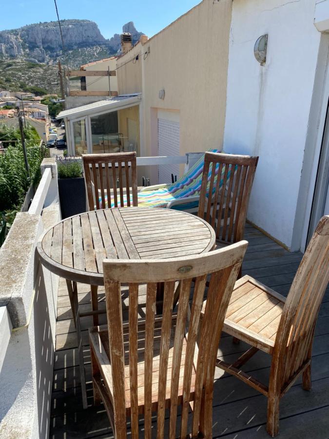 מרסיי Au Coeur Du Parc National Du Massif Des Calanques, La Flibuste Des Goudes, Maison 2 Chambres, Climatisee, Jardins, Solarium, Proche Plage, Large Vue Mer מראה חיצוני תמונה
