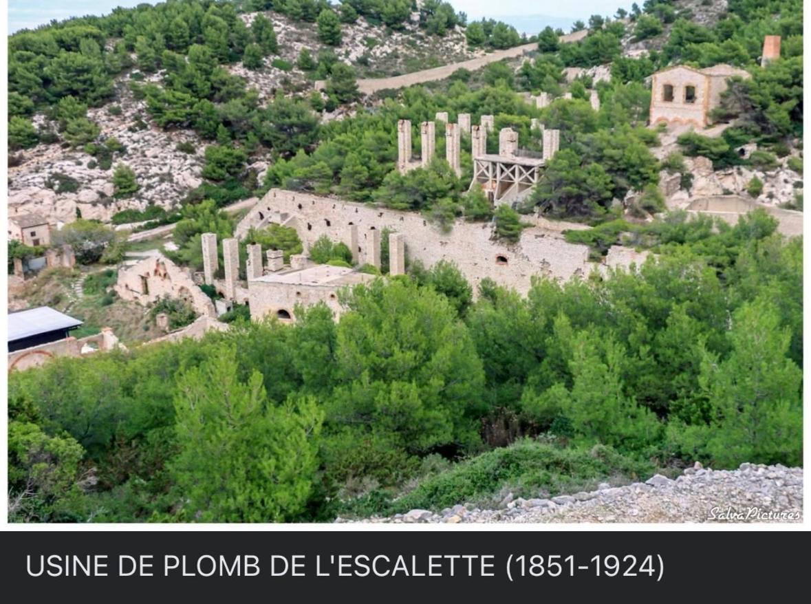 מרסיי Au Coeur Du Parc National Du Massif Des Calanques, La Flibuste Des Goudes, Maison 2 Chambres, Climatisee, Jardins, Solarium, Proche Plage, Large Vue Mer מראה חיצוני תמונה