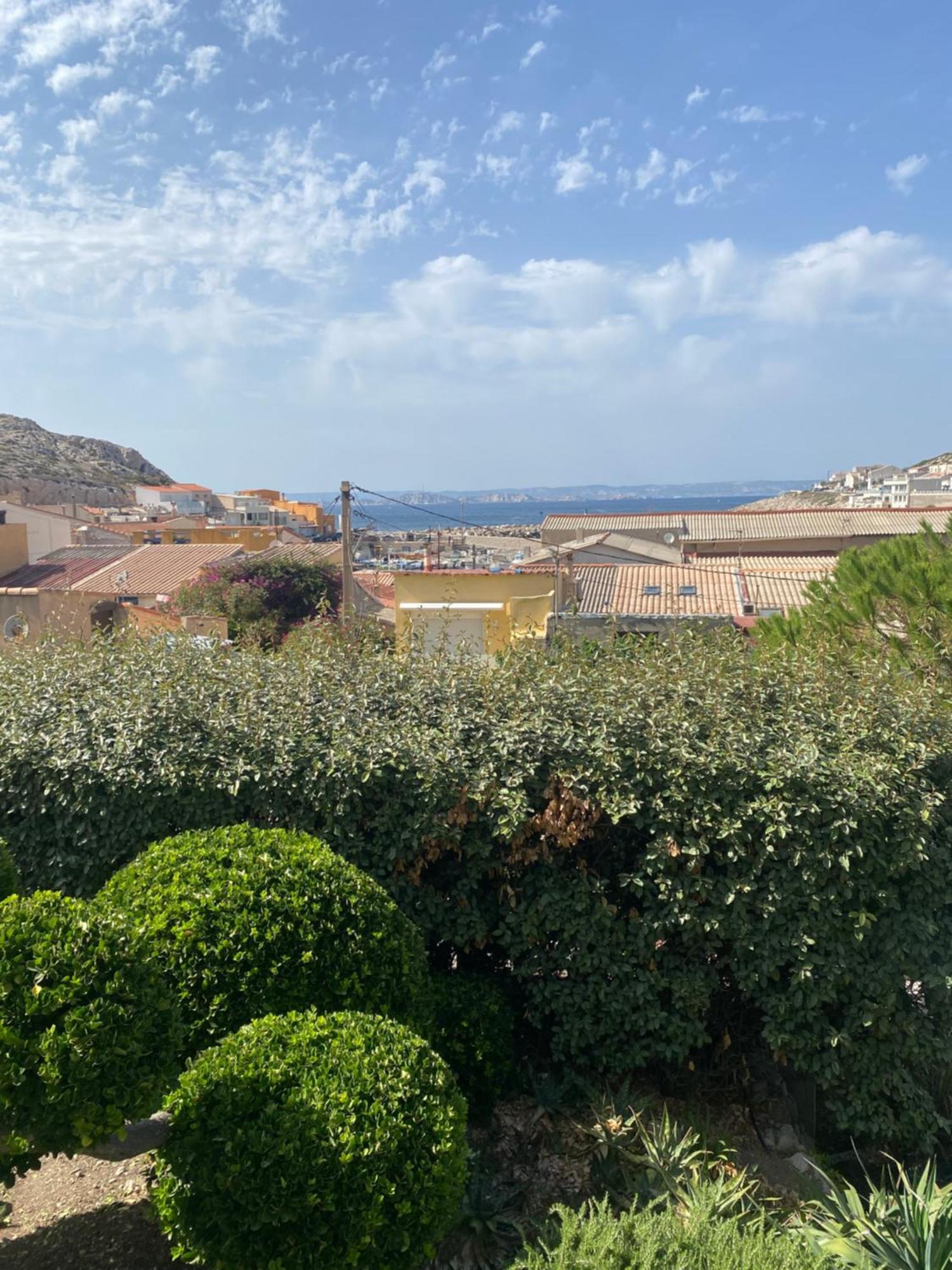 מרסיי Au Coeur Du Parc National Du Massif Des Calanques, La Flibuste Des Goudes, Maison 2 Chambres, Climatisee, Jardins, Solarium, Proche Plage, Large Vue Mer מראה חיצוני תמונה